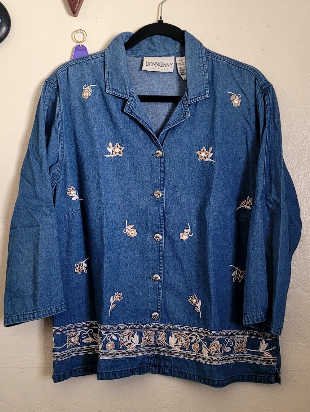 Vintage Donn Kenny Denim Shirt
